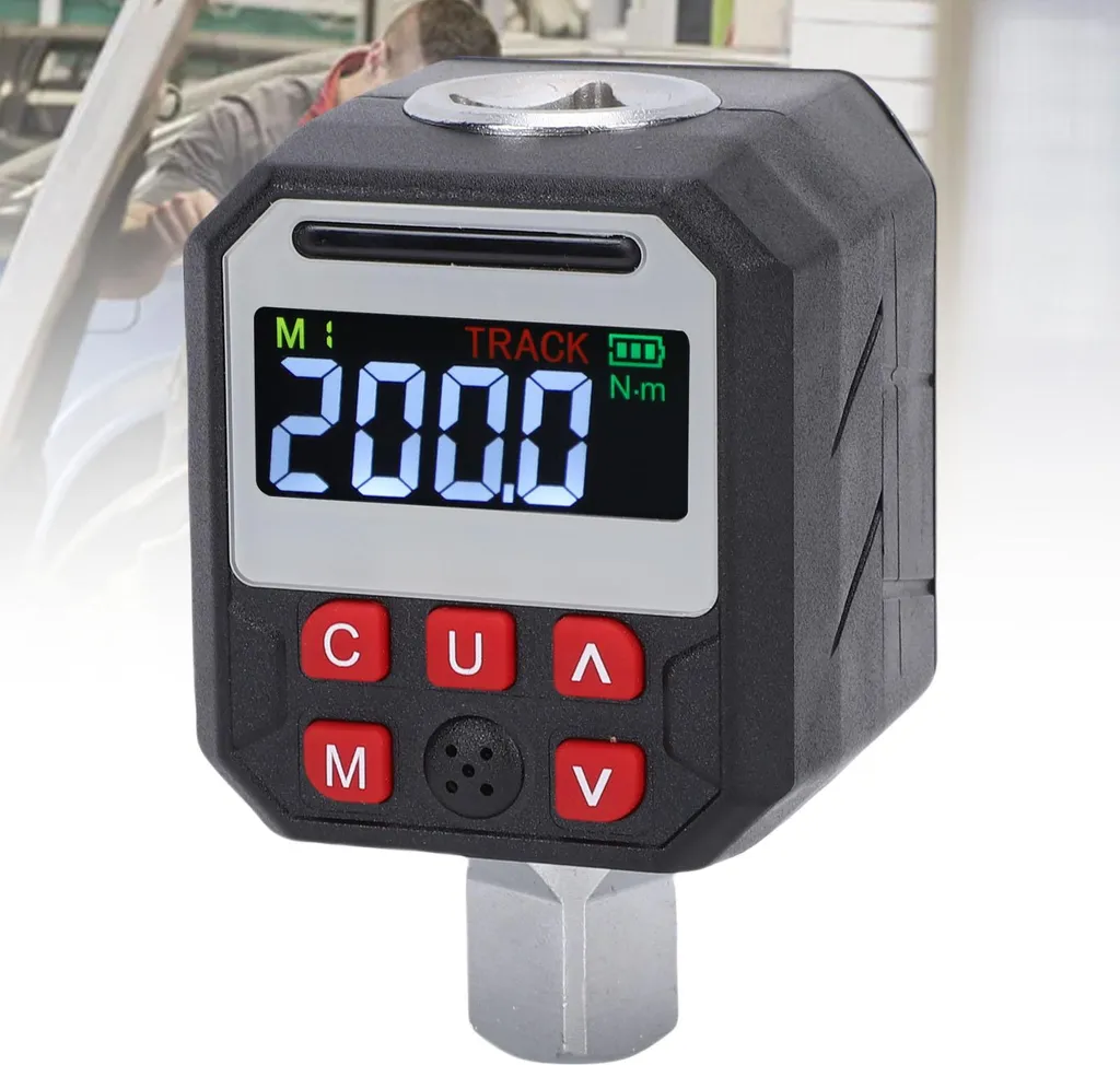 Adaptateur Dynamométrique 1/2 avec Écran LCD 200Nm Précision Profession - 11