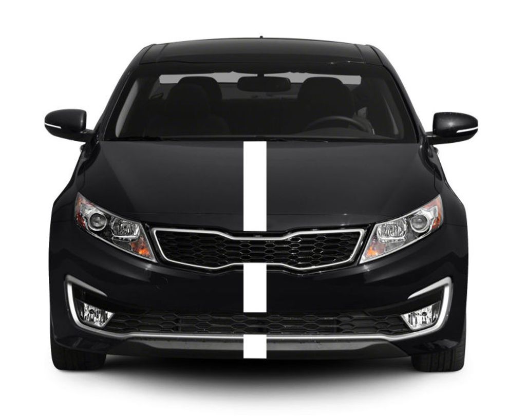 INDIGOS UG - Viperstreifen - M211 - matt - weiß - 1 Streifen 400 cm x 20 cm - der Klassiker - ohne Übertragungsfolie - Tuning - Carstyling - Vipe...