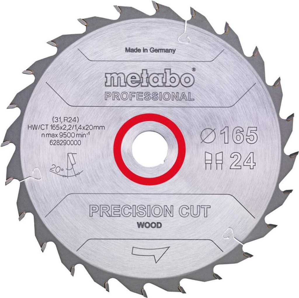 Kreissägeblatt precision cut wood professional D190xB2,2xBohrung30mm 48Z. WZ
