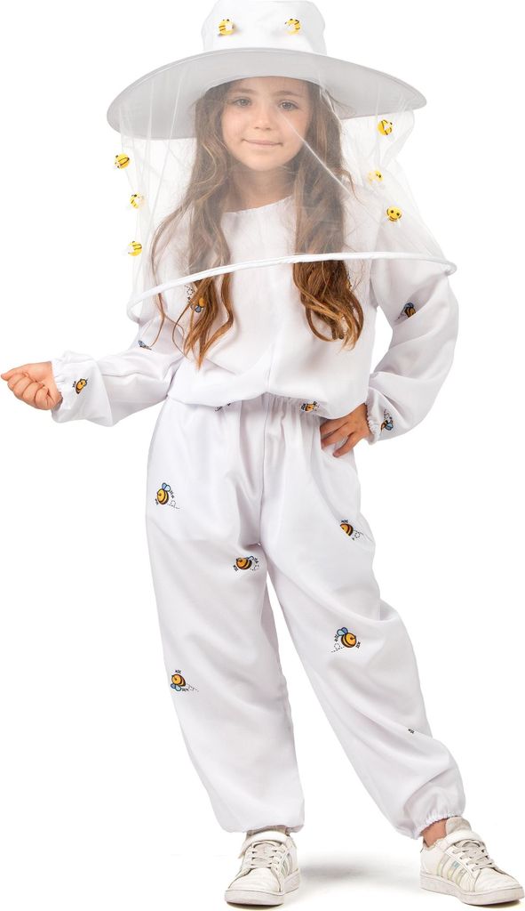 Imker Kostüm für Kinder - 122/134 (7-9 Jahre) Produktbild 