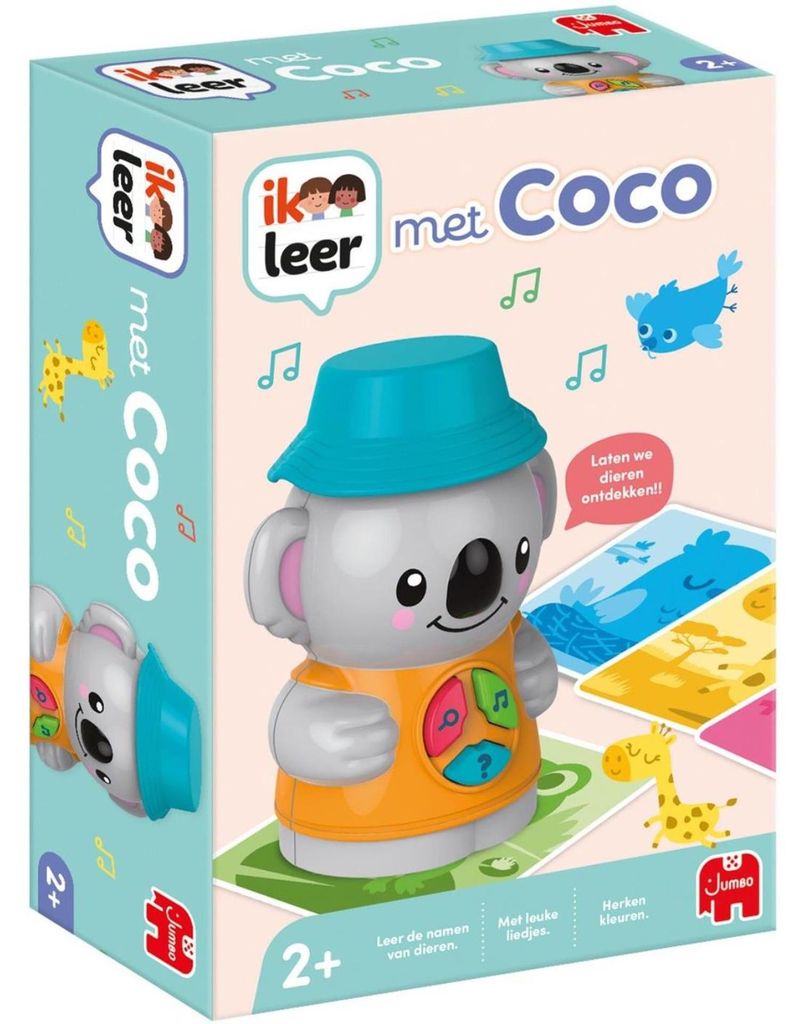 Jumbo Lernspielzeug Ich Lerne Mit Coco Tiere entdecken