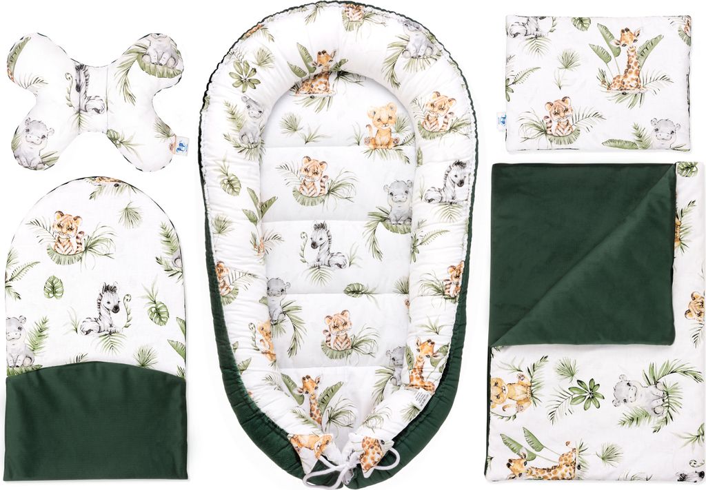 Pepi Babynest Kokon 5 teiliges Babynestchen Set für Babys Produktbild