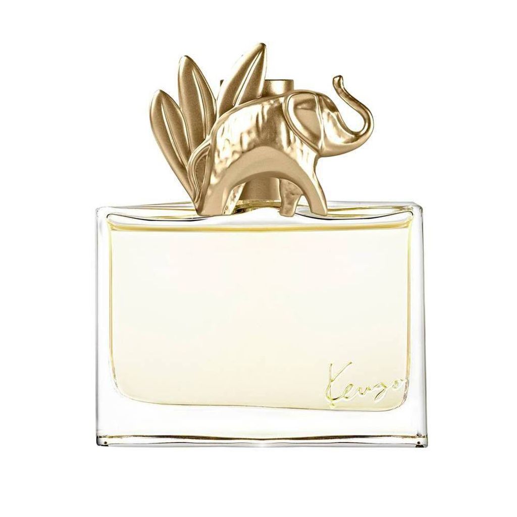 A clear studio shot of a perfume bottle.