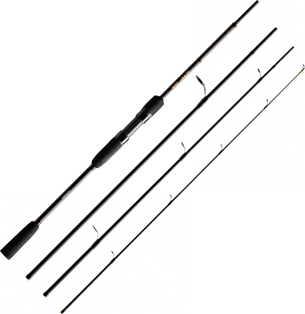 SHIMANO STC BB Spinning, 2,4m, 7,87ft, 10-30g, 4 Teile, Reise Angelrute, STCBBSPIN24M