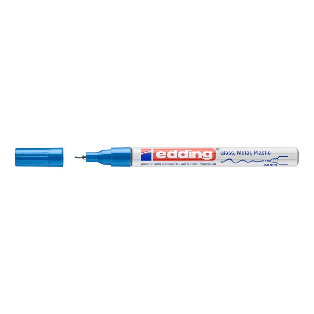Edding 780 Lackmarker blau 0,8mm Kunsstoffspitze