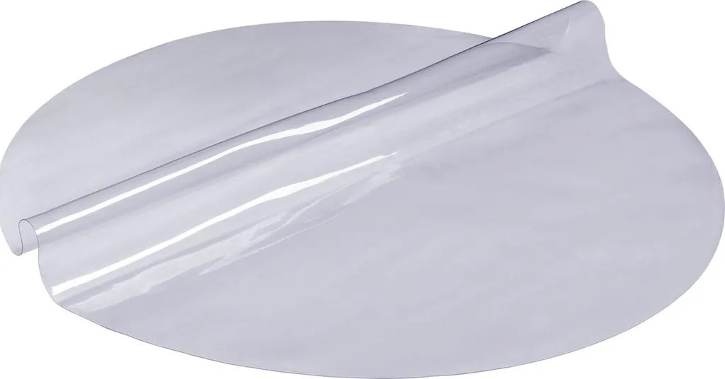 Copritavolo Trasparente 1230mm Rotondo PVC 1.5mm - Protezione Totale