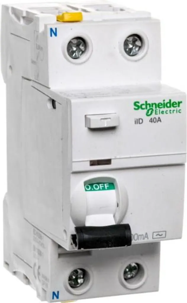Disjoncteur différentiel 2P 40A 300mA type AC Acti9 iID A9Z14240