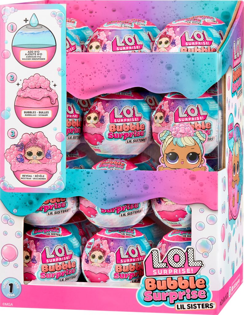 L.O.L. Surprise Bubble Surprise Lil Sisters Asst  119791EU Produktbild 18