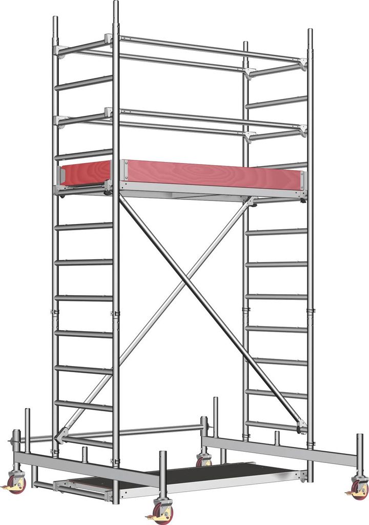 Layher Rollgerüst Uni Leicht P2 4,26m AH