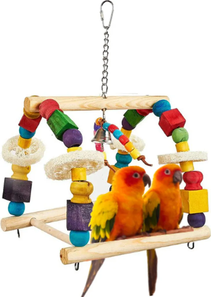 Recensione ABACUS Ponte Naturale L: Il Miglior Gioco per Pappagalli