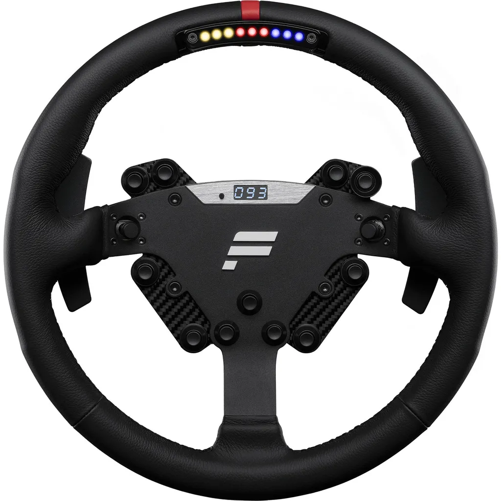 Volant Fanatec ClubSport RS avec QR2 côté volant pour simracing pro