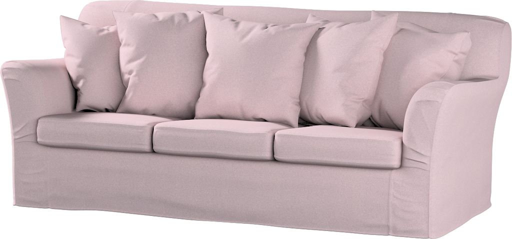 Dekoria Bezug für Tomelilla 3-Sitzer Sofa nicht ausklappbar, rosa, Sofahusse, Tomelilla 3-Sitzer