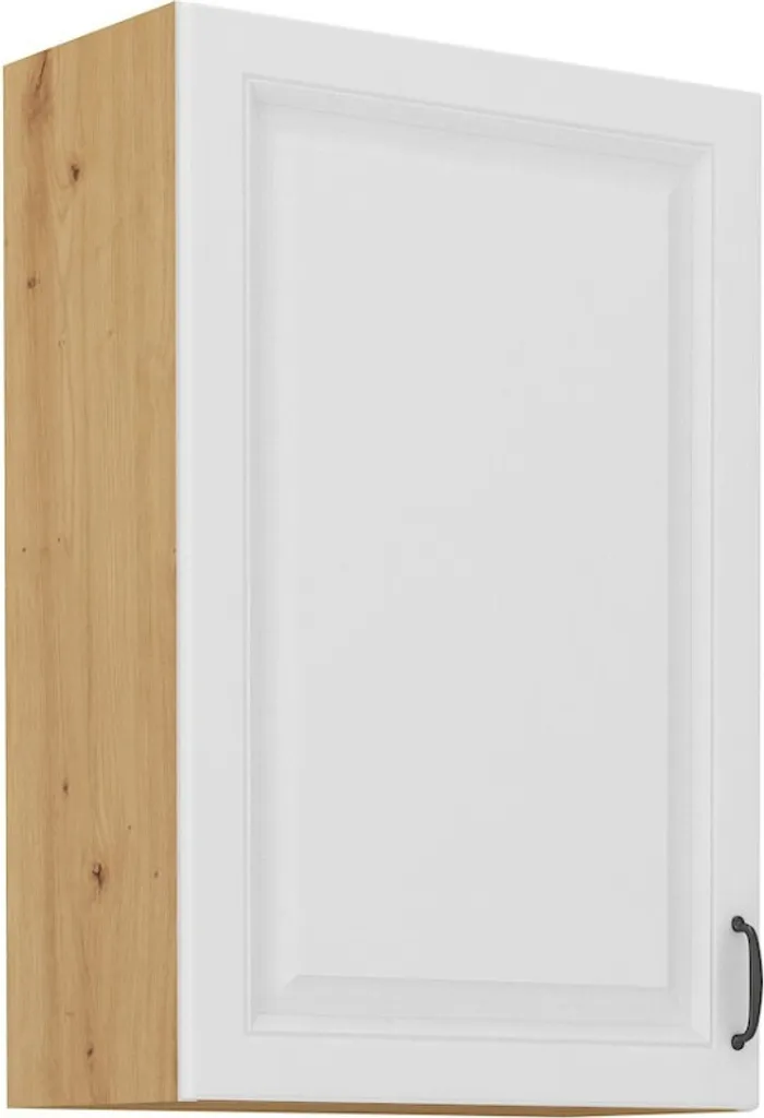 Mobile Alto SOPHIA 60 cm Bianco e Rovere Artisan | Arredo Cucina Top