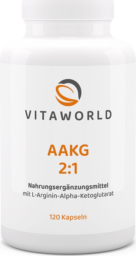 AAKG - L-Arginin-Alpha-Ketoglutarat (120 Kps) Produktbild 