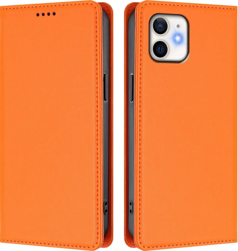 Etui cuir pour iPhone 12/iPhone 12 Pro, étui magnétique en Image du produit 