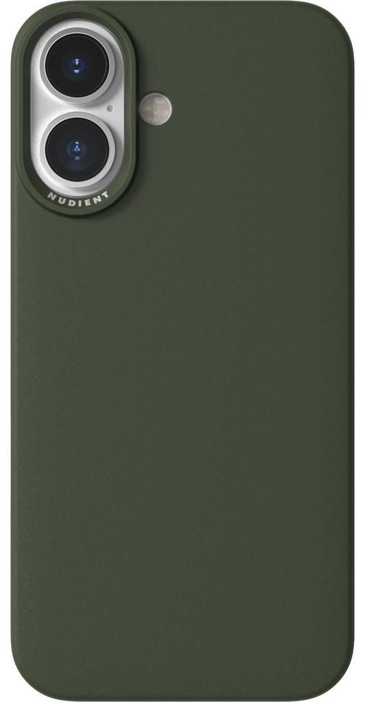 NUDIENT Thin, Cover, Apple, iPhone 16, 15,5 cm (6.1"), Grün Produktbild 