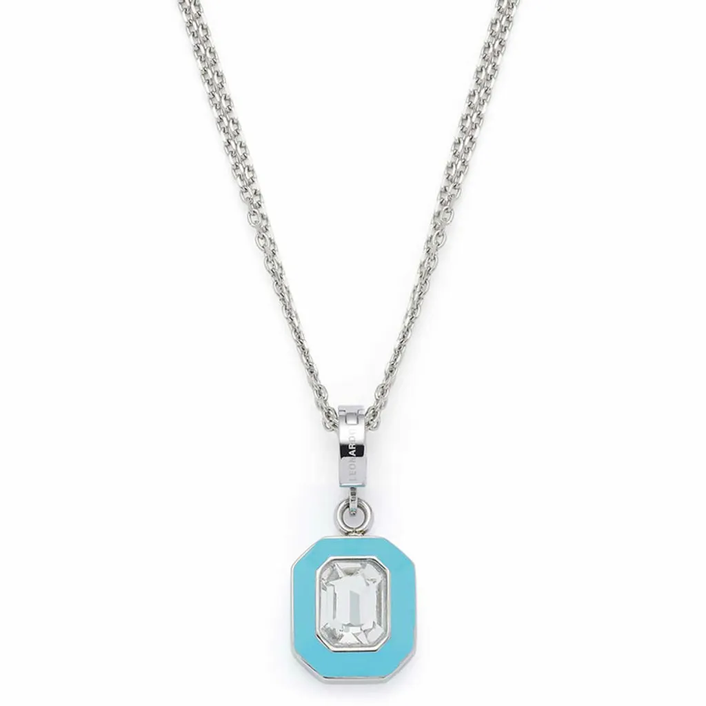 Collana Leonardo Gigi Turchese in Acciaio Inox | Gioielli Donna Estate