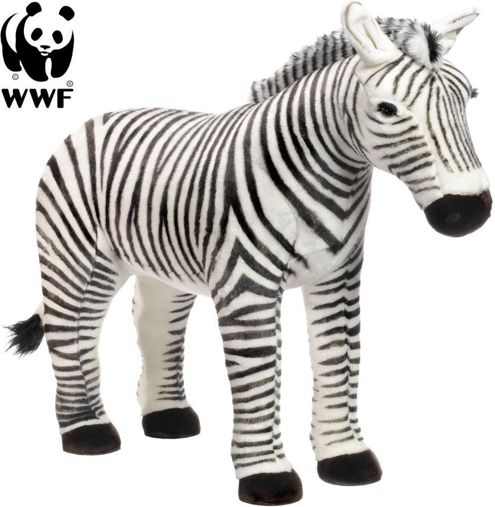Original WWF Plüschtier sehr großes Stofftier groß riesiges Zebra 100cm NEU