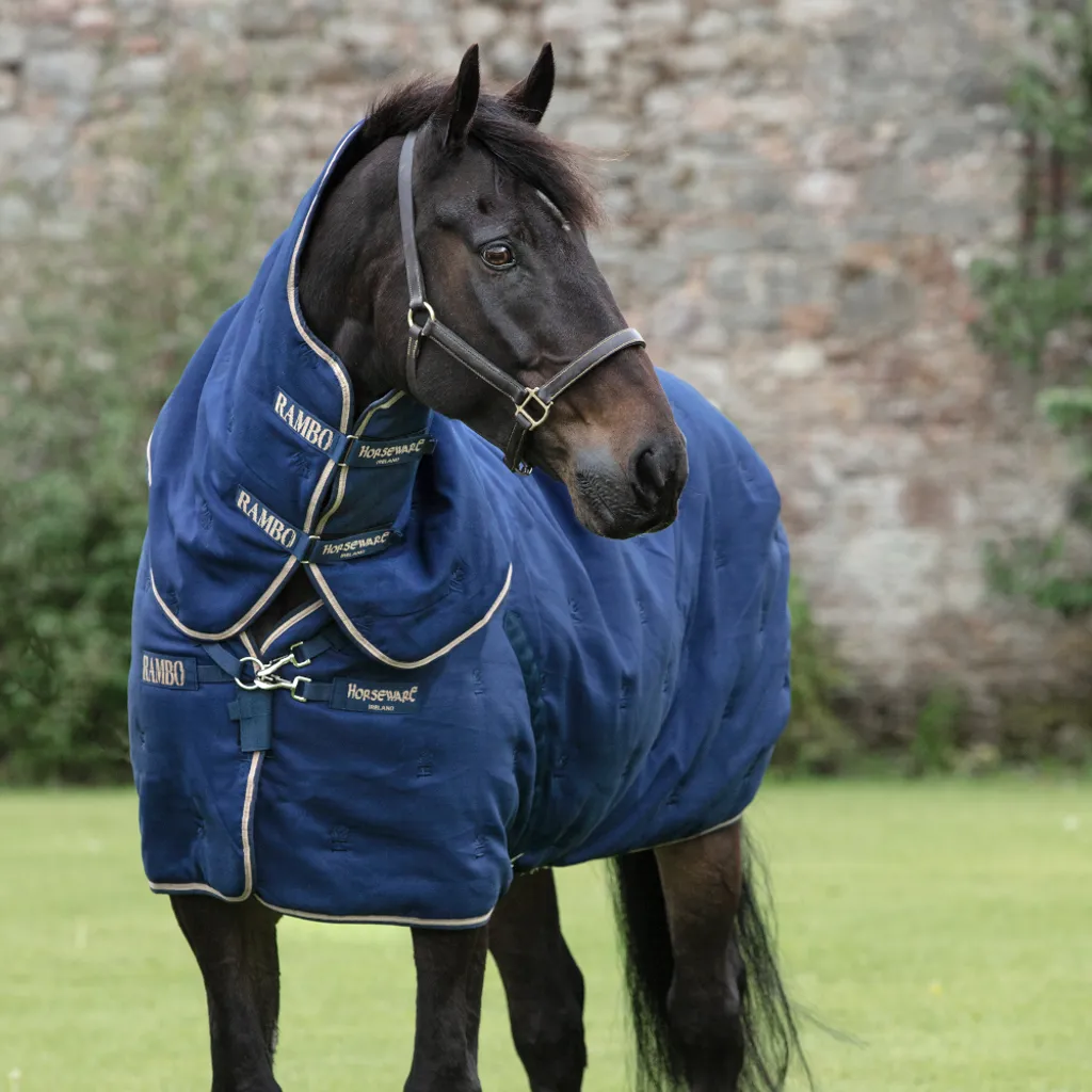 Couverture Rambo Stable Plus 200g : Stop aux Frottements et au Froid au Box