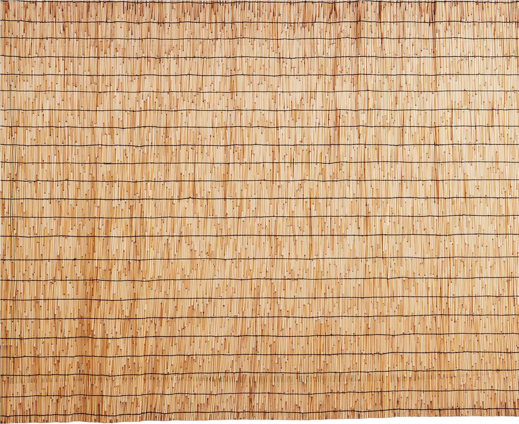 SucceBuy 4ft x 16.4ft natürlichen Schilf Zaun, Schilf Bildschirm, Terrasse Balkon Nachbildung, Hinterhof Garten Trennwand, Privatsphäre Panel Vor...