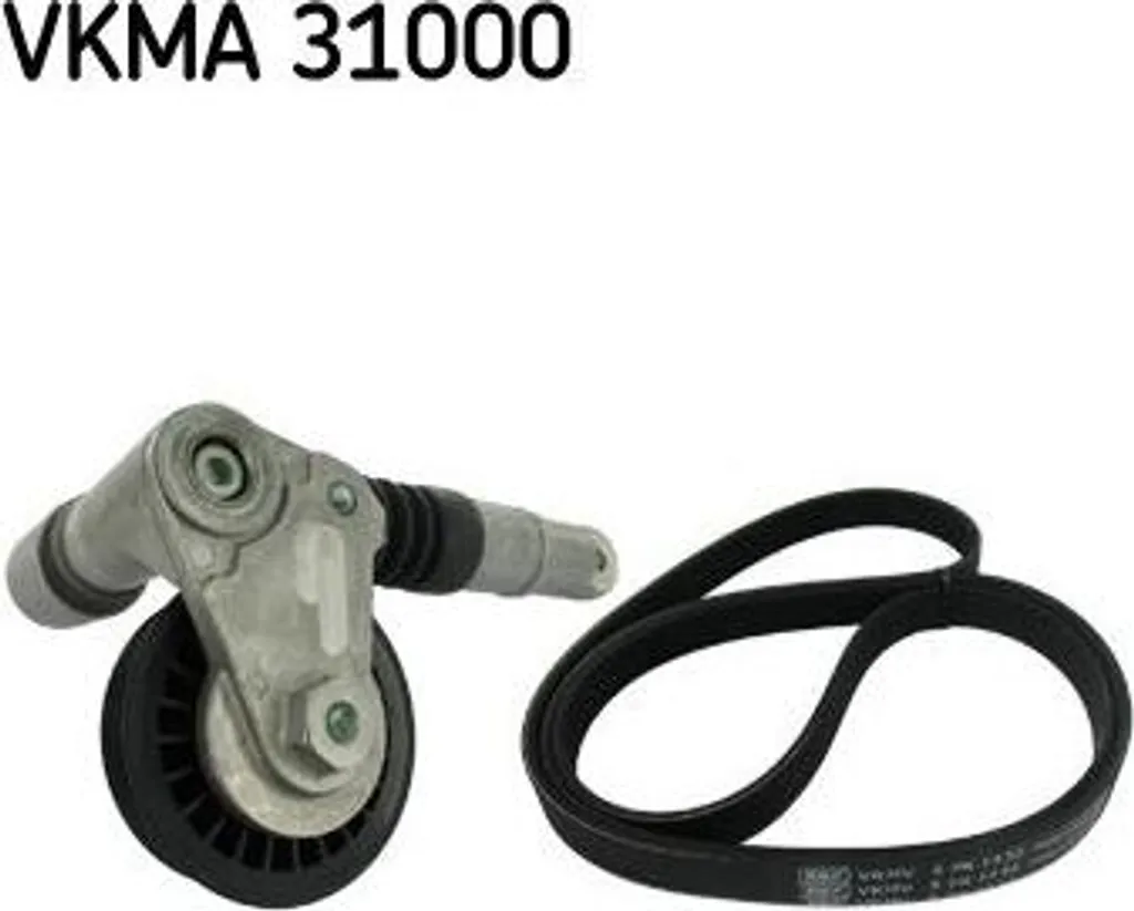 Kit courroies SKF VKMA31000 OE 038145278 pour A4 A6 Passat 3B