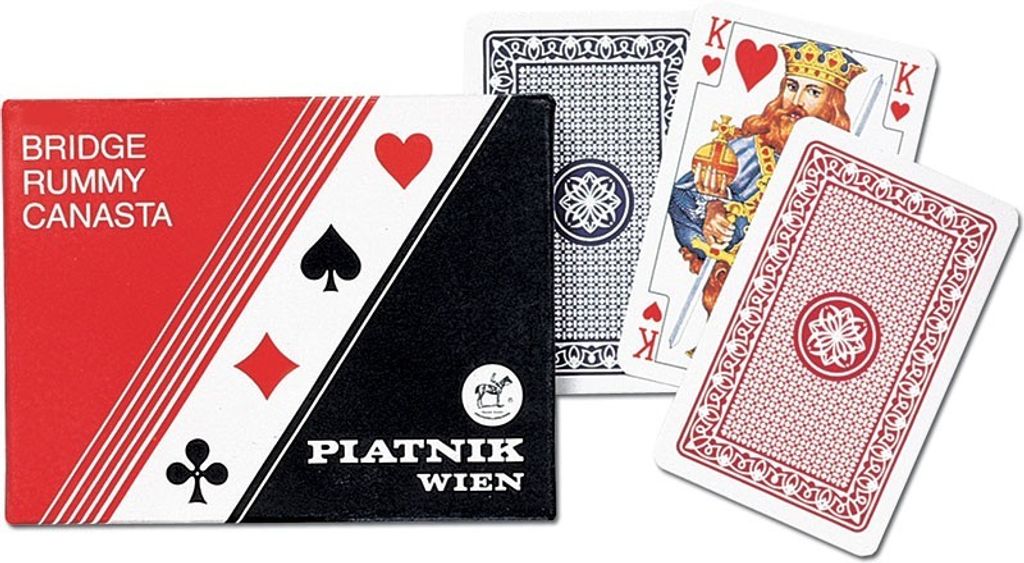 Piatnik Romme Bridge - Canasta Spielkarten Produktbild 