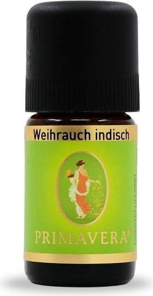 Primavera WEIHRAUCH ÖL ätherisch indisch 5ml PZN 00722288 Produktbild 