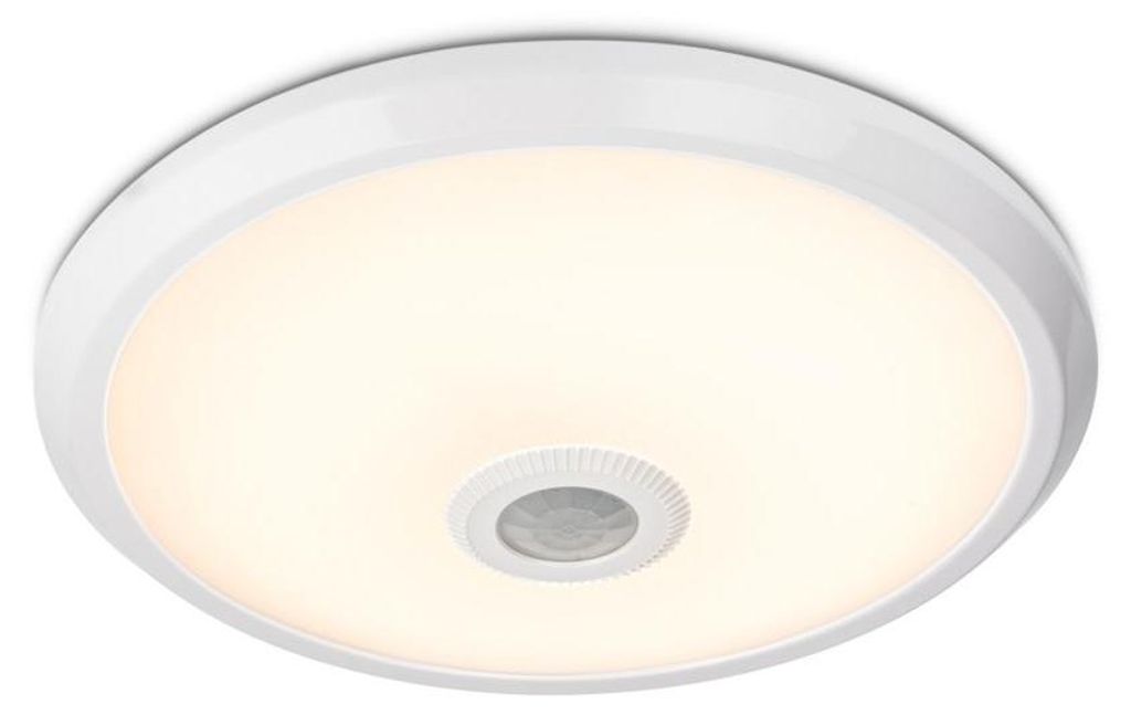 hoftronic LED Deckenleuchte 12W 1000lm 3000K Weiß IP20 rund Produktbild 