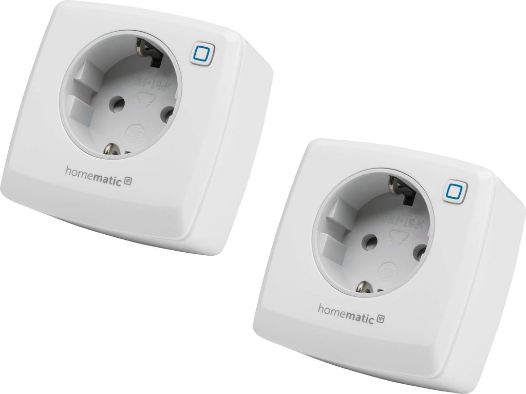 HOMEMATIC IP 157338A0, Schaltsteckdose, 2 Stück Produktbild 