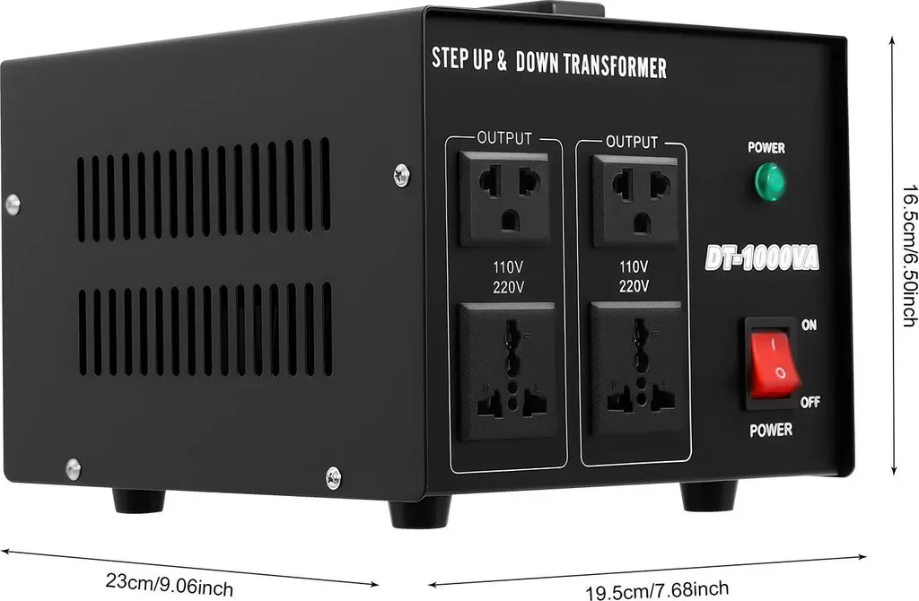 Transformateur Électrique Réversible 110V vers 220V - Puissance 800W - 2