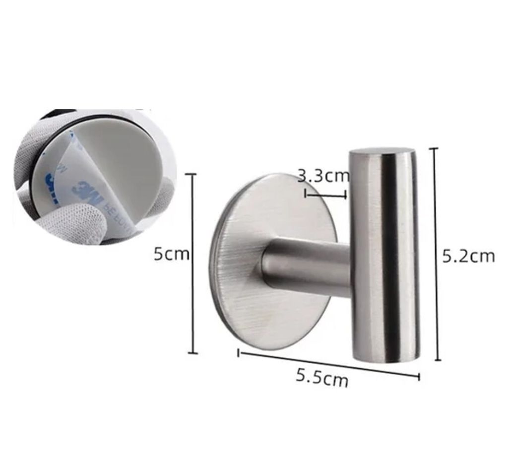 Dreecy Ganci A S, Confezione Da 12 In Acciaio, Colore Argento, Multiuso Per Casa E Cucina