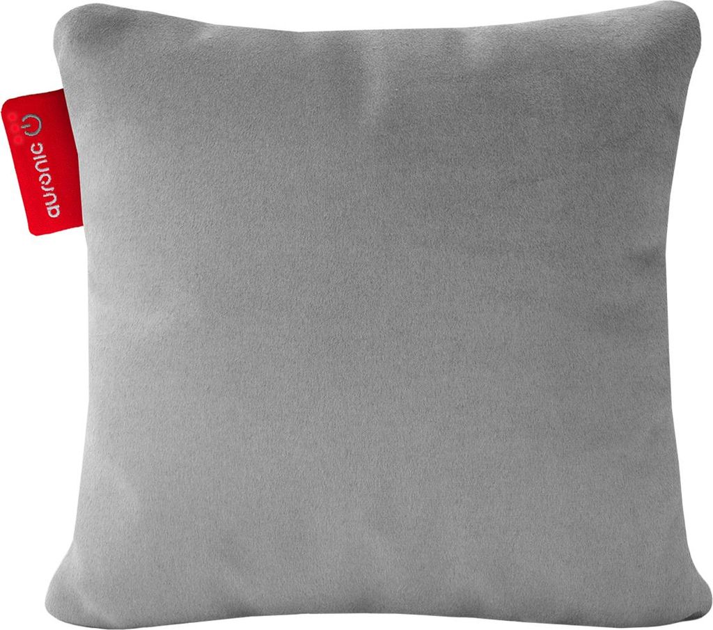 Auronic Wärmekissen - Classic - 45x45 - Kabellos - Aufladbar - Elektrisches Kissen - Infrarot - Grau