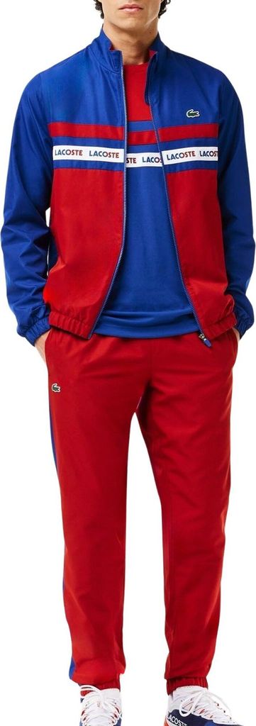 Lacoste Tennis Logo Stripes Traininganzug Herren Produktbild 5
