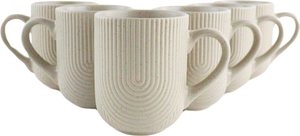 OTIX Kaffeetassen mit Henkel Set von 6 Kaffeetassen Produktbild 