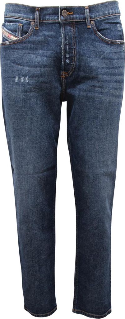 9290AQ Jeans uomo DIESEL 2005 D-FINING Mann Denim-Hose blau