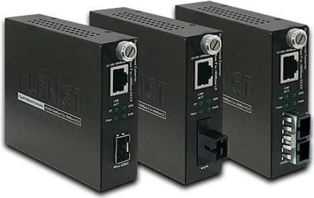Convertisseur de média RJ45 vers fibre SFP PLANET Gigabit Ethernet