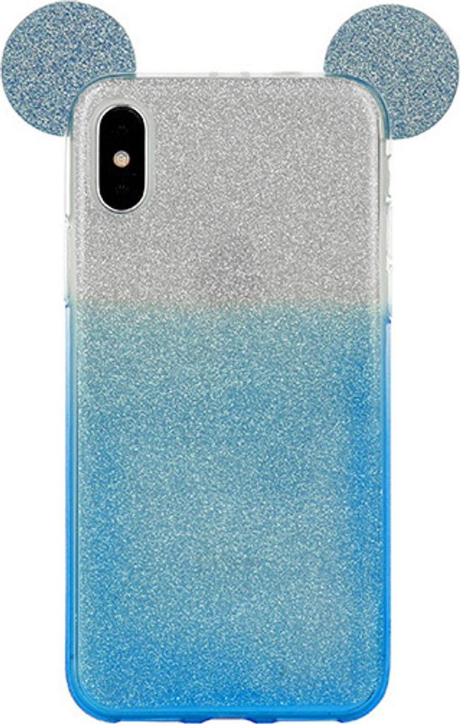 Glitzernde Hülle für Samsung Galaxy S9 Plus - Blau KP18131