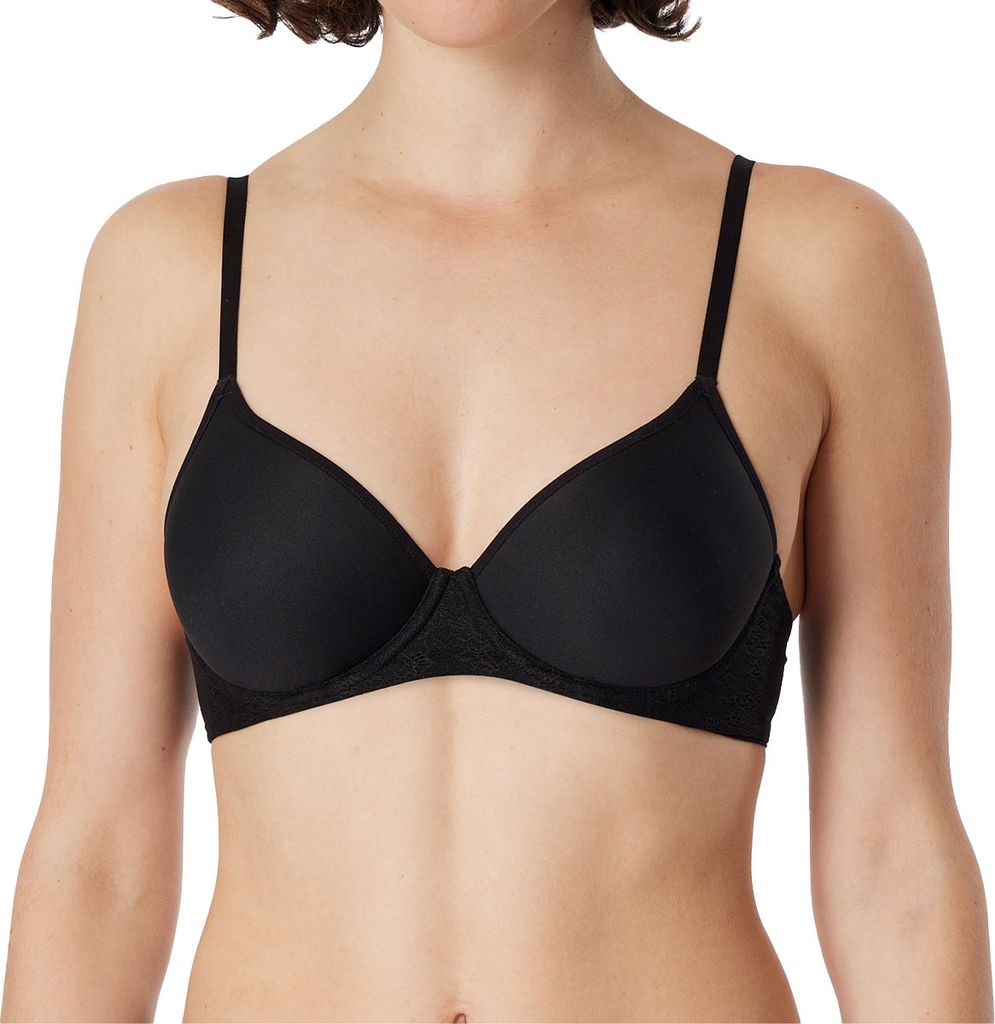 Schiesser Air Bra Concept Schalen-BH mit Spacer Cup Glatte, atmungsaktive Cups, Optimale Passform, Puristisches Design
