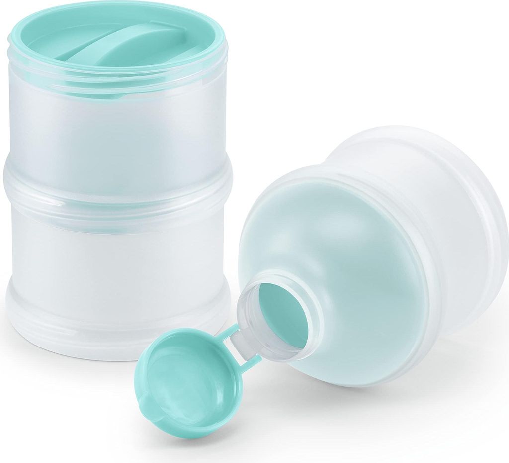 NUK Milchpulver-Portionierer | -frei, 3 Stück (1er Pack) | petrol Farbe Mint 3 Stück (1er Pack)