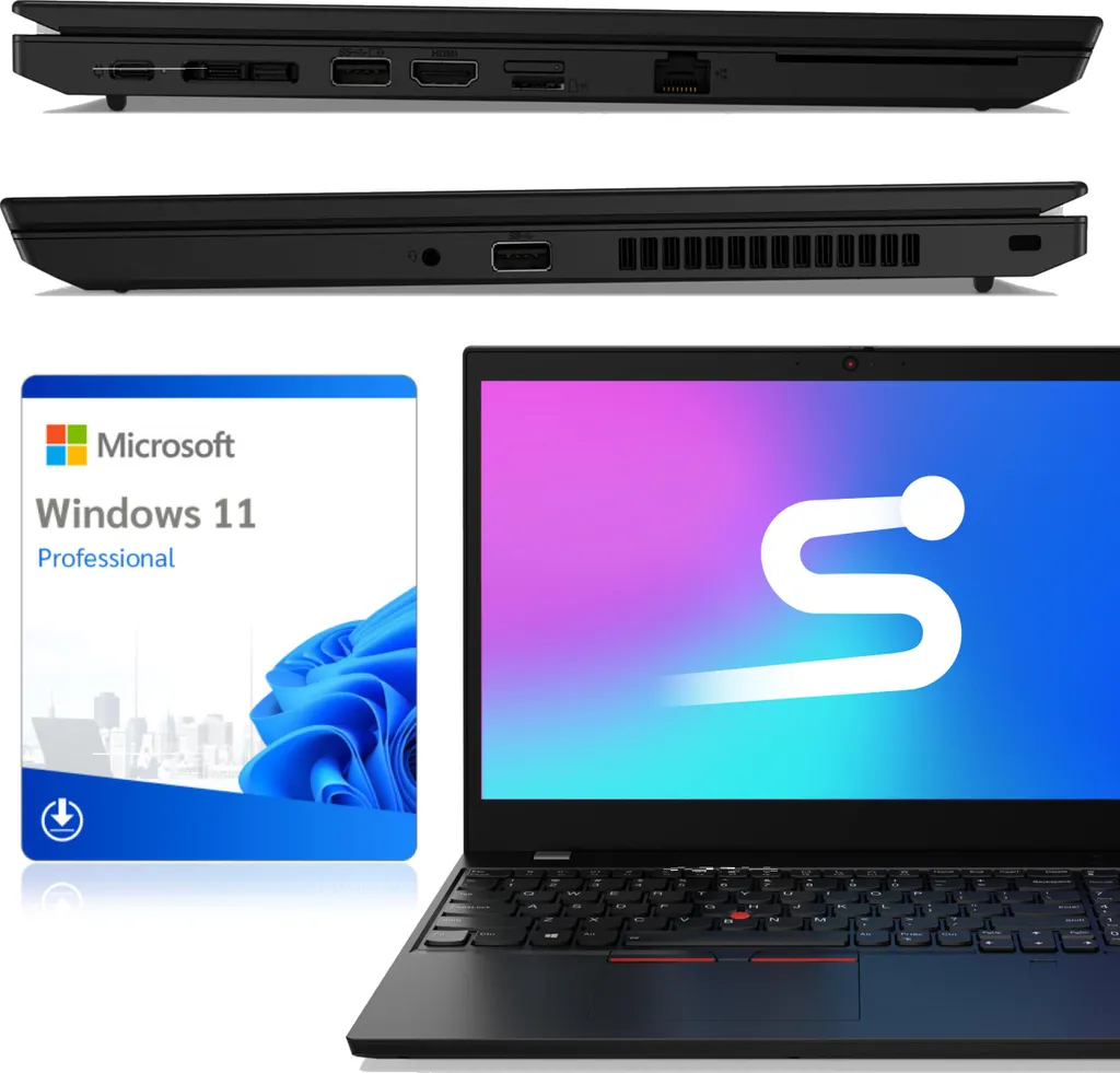 Laptop Lenovo Thinkpad L15 Gen 1 | AMD Ryzen 5 4500U | 16 GB DDR4 | 1000 GB SSD | 15.6 " Full HD | Win11  | Grade A