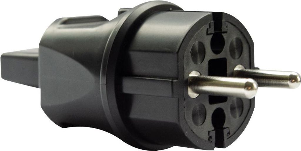 Illu Anschlussstecker schwarz für Illu Lichterkette Produktbild 
