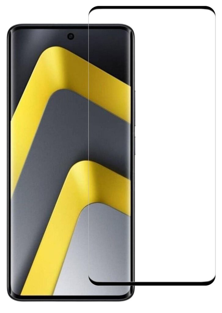 Zakřivené ochranné sklo pro Xiaomi Poco M8 Pro 5G Full Obrázek produktu 