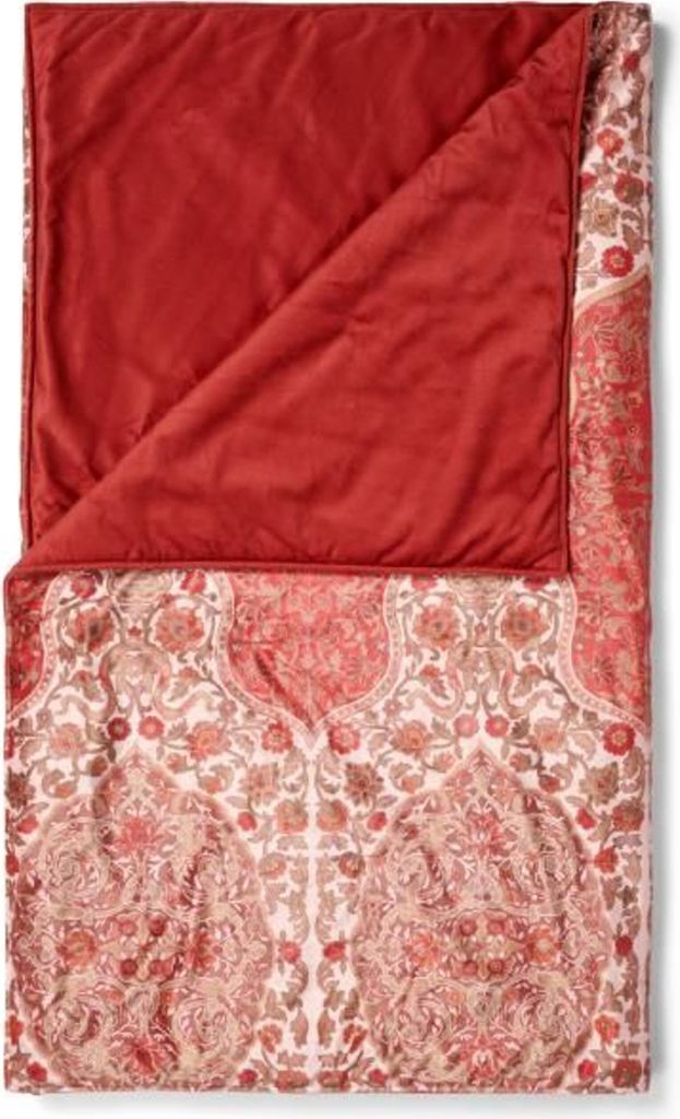 Essenza Home Samt Tagesdecke Giulia Farbe Moonlight blue Größe 180x265cm AL