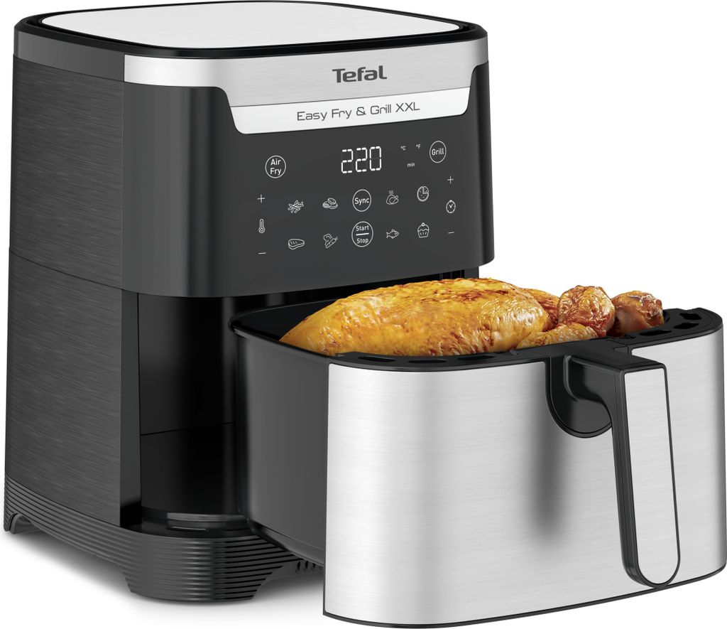 Tefal Airfryer EY801D Easy Fry & Grill XXL (EY801D15) Produktbild 