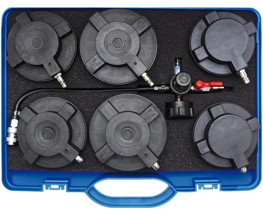 Réparer Fuite Turbo Camion - Coffret Testeur de Pression 7 pcs D-Work