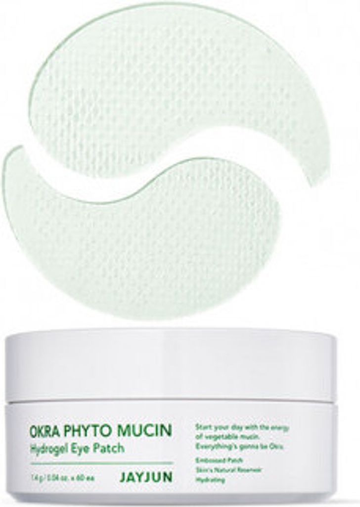 JAYJUN Okra Phyto Mucin Hydrogel Eye Patch 60ks - Obrázek produktu 