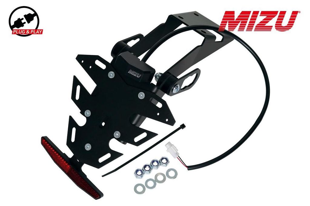 MIZU Kennzeichenhalter für Kawasaki Z 1100 ab 2025