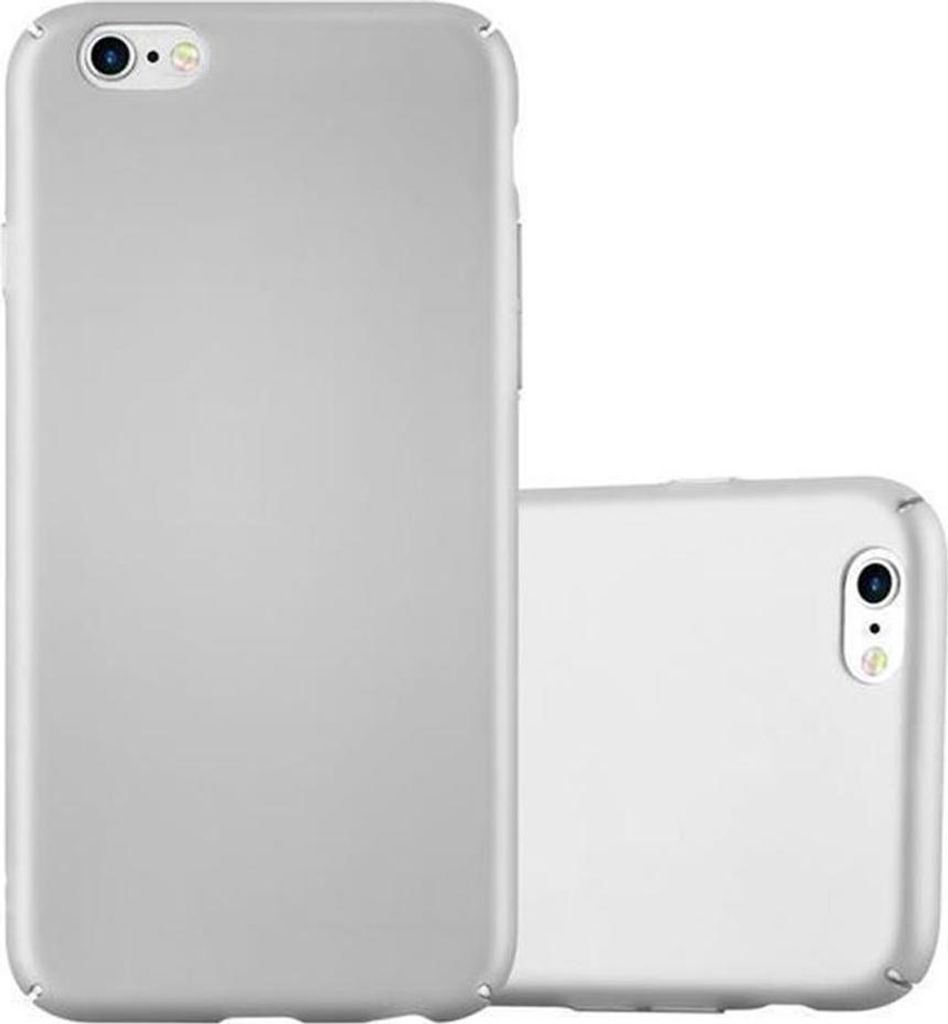 Cadorabo Hülle für Apple iPhone 6 PLUS / 6S PLUS Schutzhülle in Silber Hard Case Handy Hülle Etui