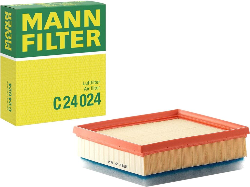 MANN Luftfilter für BMW 1 2 3 4 + Coupe Cabriolet Touring + Produktbild 