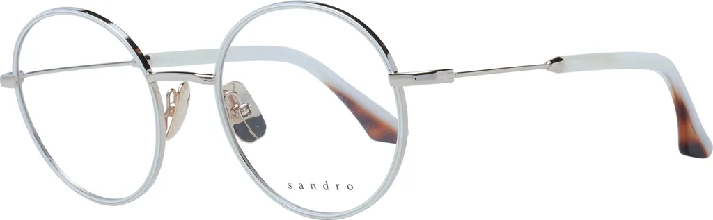 Sandro SD4019 Occhiali da Vista Donna Argento Ufficio Chic